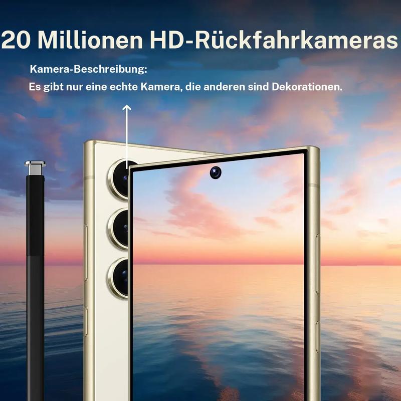 FUFFi-S24 Pro Smartphone Stift 6,8 Zoll 6GB RAM & 512GB ROM