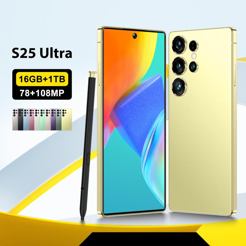 2025 New Arrival S25 Ultra Global Version 16GB 1TB Android 13 Unlocked Smartphone