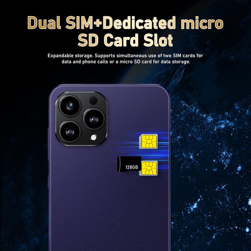 16 Pro Max Smartphone with 12GB RAM 512GB Android Storage