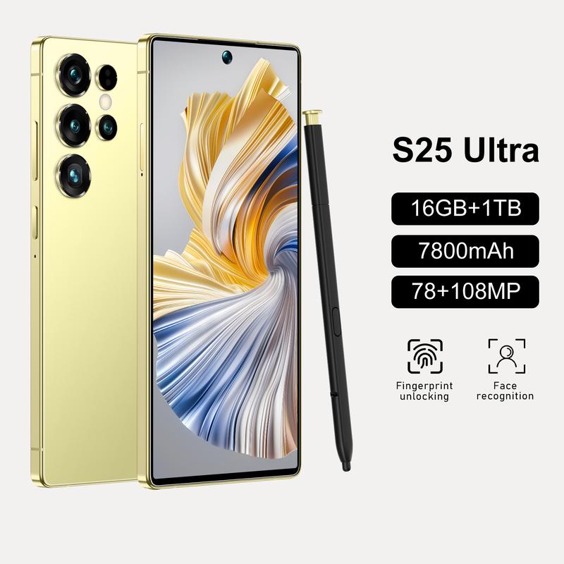 2025 New Arrival S25 Ultra Global Version 16GB 1TB Android 13 Unlocked Smartphone