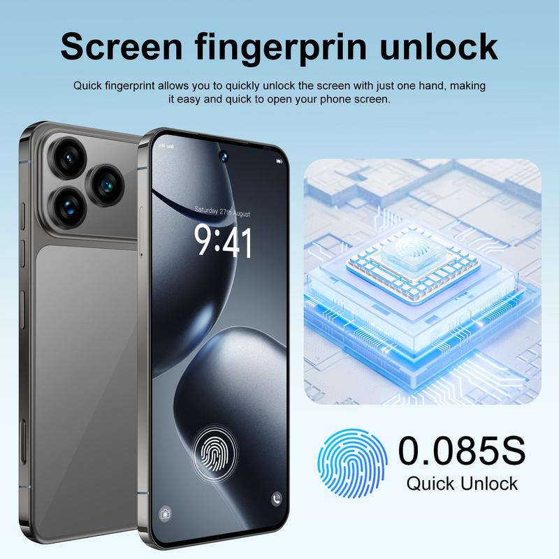 Smartphone A17 P M 73Inch 16GB Plus 1TB Android Phone